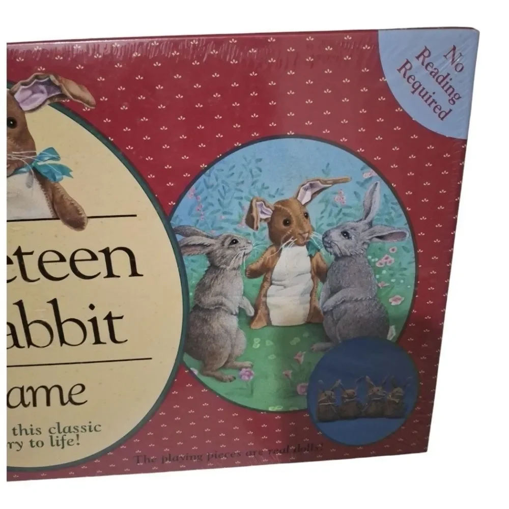 The Velveteen Rabbit Board Game Vintage 1994 Rose Art
